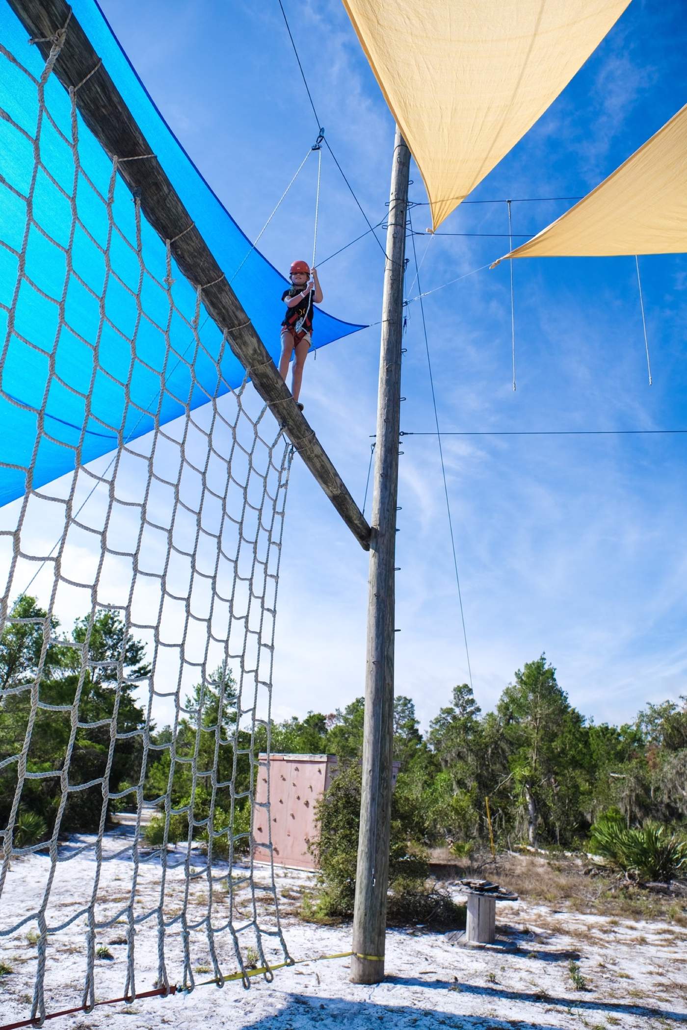 Ropes course challenge